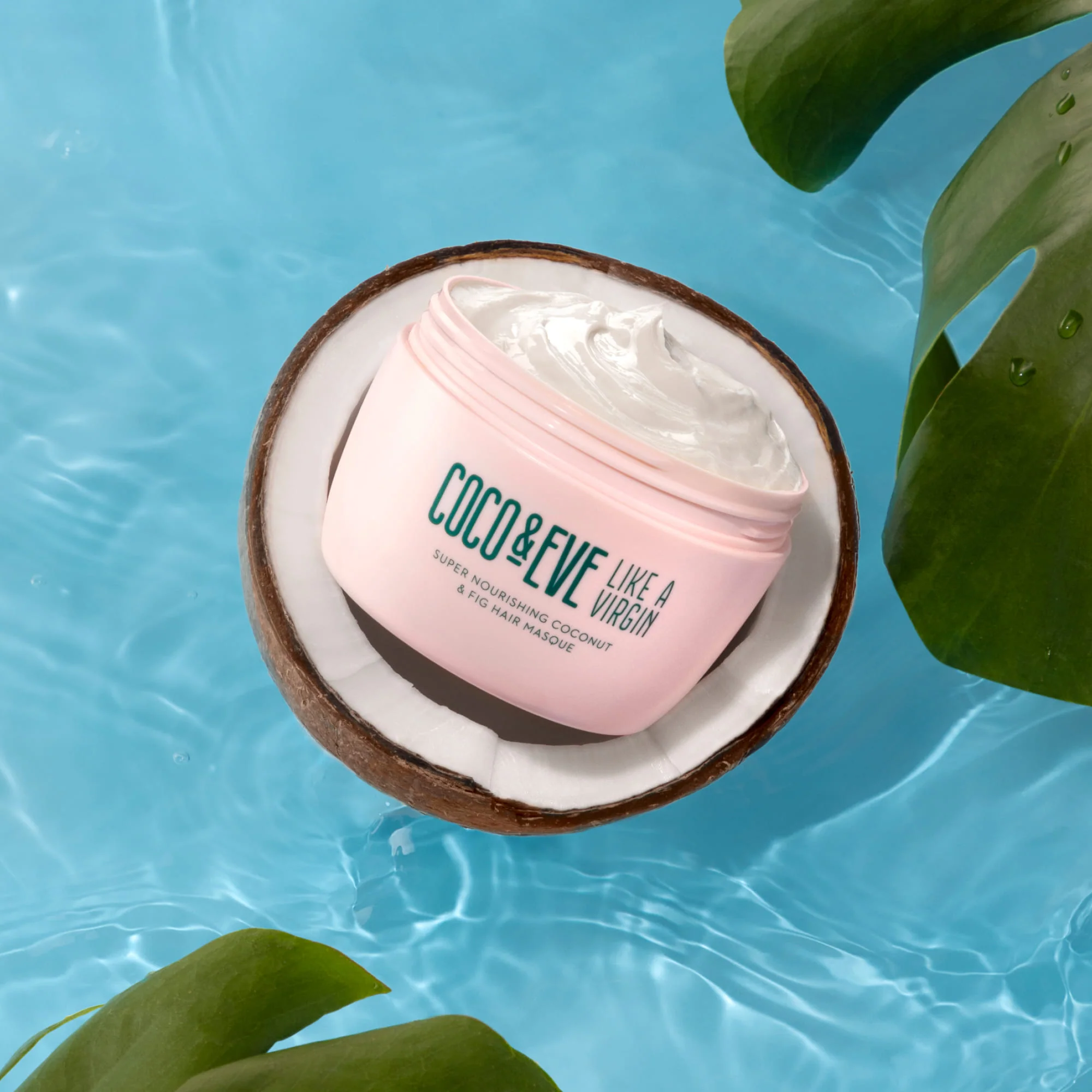 Like A Virgin Super Nourishing Coconut & Fig Hair Masque - Hranilna maska za lase, Vlažilna maska za lase