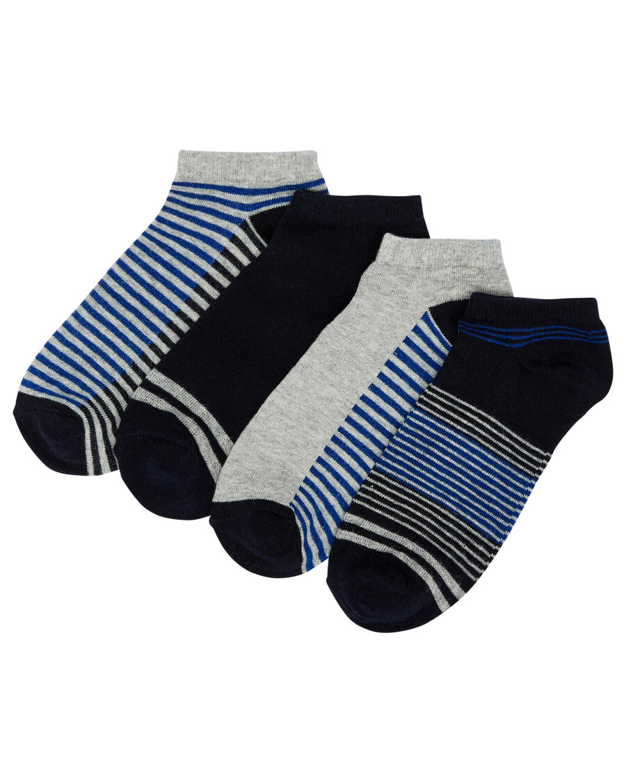 Gemusterte Sneakersocken