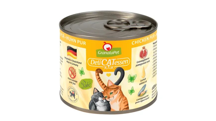 GranataPet Katzennassfutter Huhn - PUR 200 g
