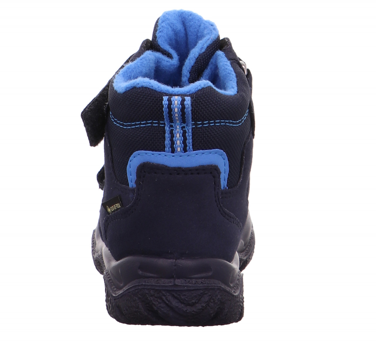 HUSKY1 - Blau Boots mit Klettverschluss