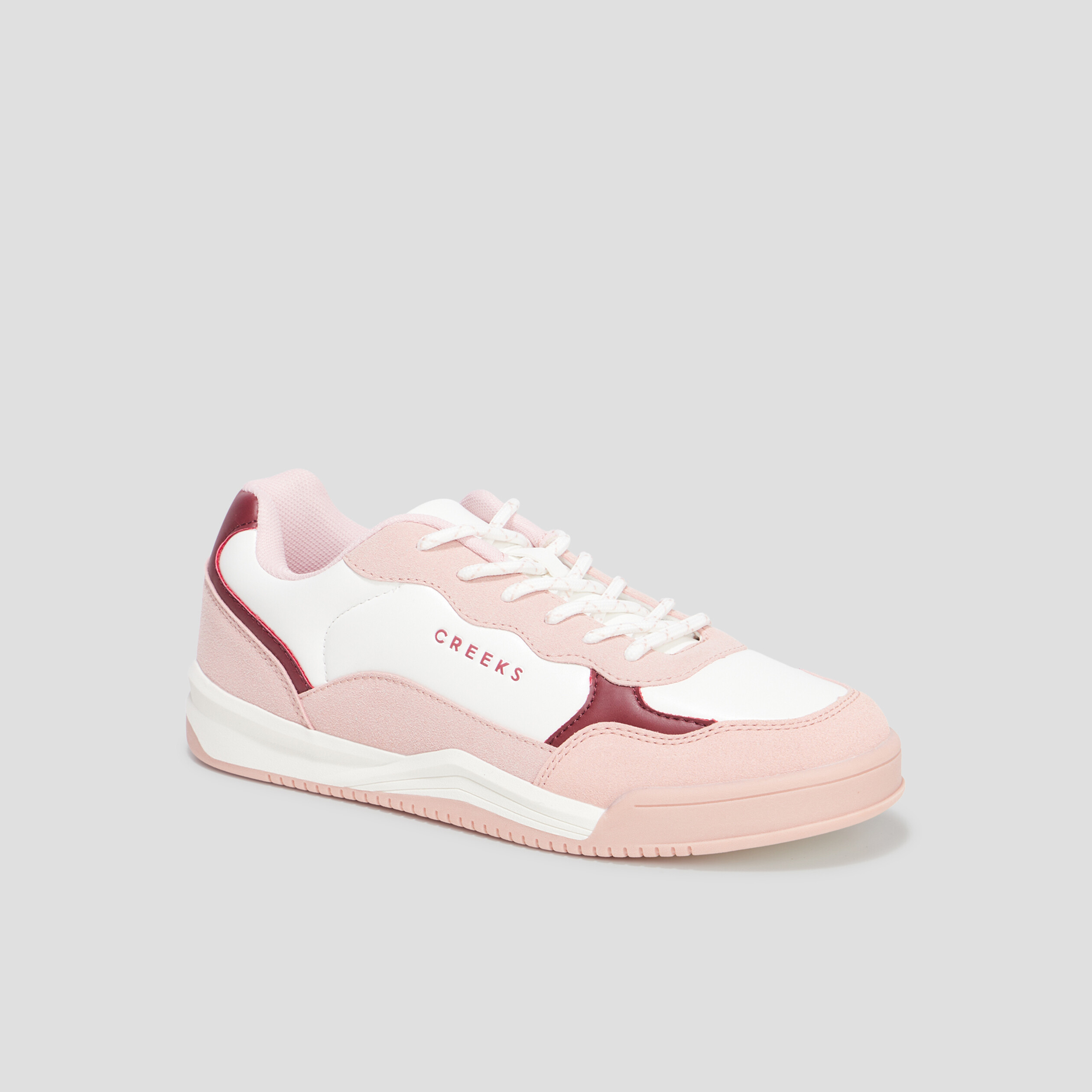 Baskets Creeks rose femme | La Halle