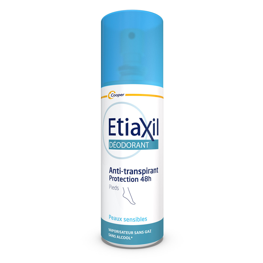 etiaxil Anti-transpirant Pieds Protection 48h Spray Anti-transpirant