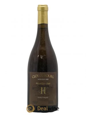 Vouvray Clos du Bourg Moelleux 1ère trie Domaine Huet  2008 - Lot de 1 Bouteille