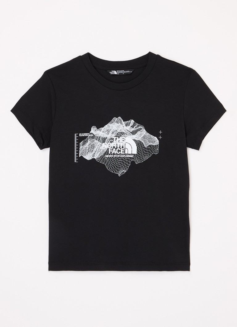 Tricou The North Face cu logo imprimat