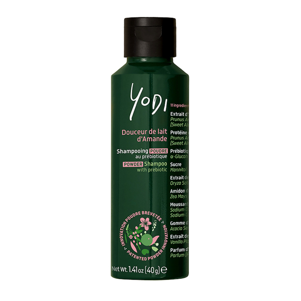 Yodi Douceur de lait d'amande  Shampoing Poudre au Prébiotique Shampoing