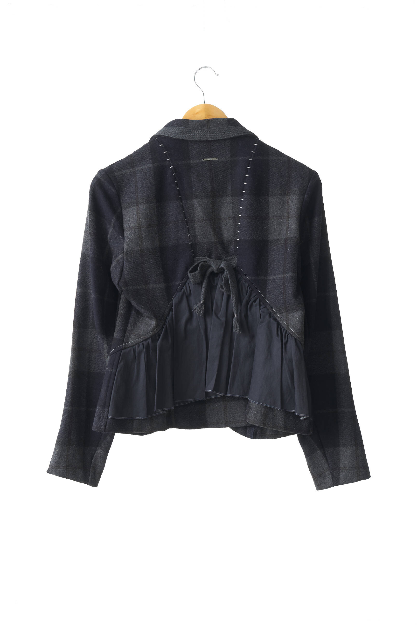 Indies Manteaux Courts Femme couleur gris