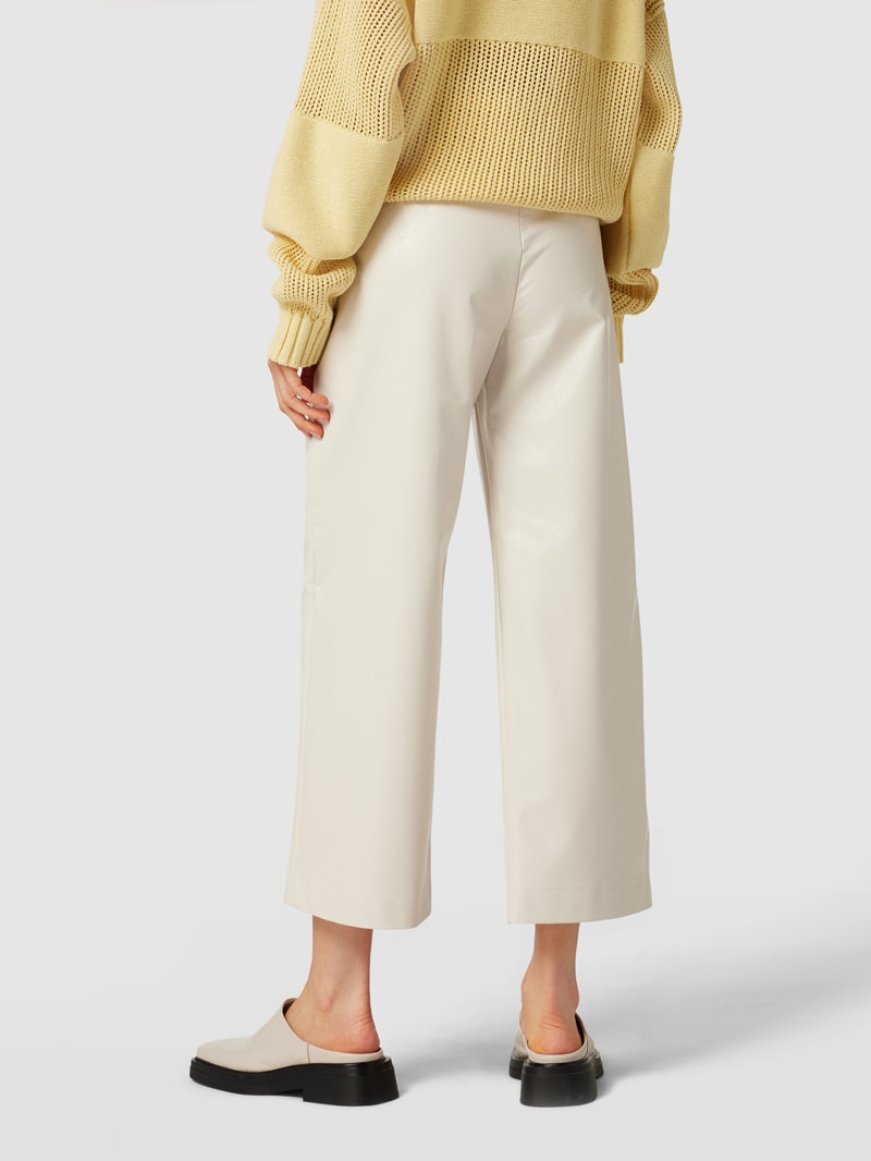 Hose in verkürztem Design Modell 'Palina' in beige