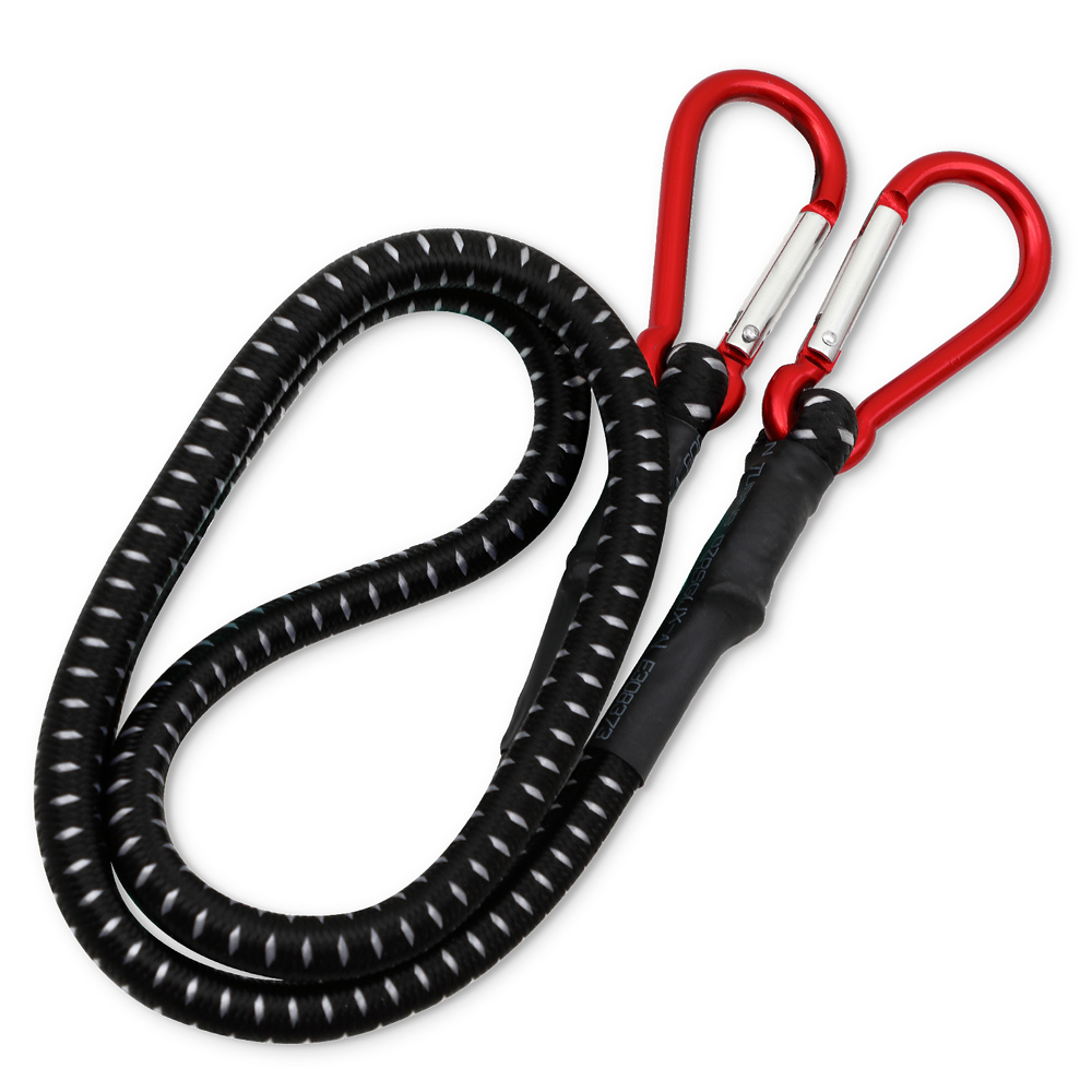 Casaria Deuba® Spanngummi Expander 100 x 1cm  schwarz / weiß / rot