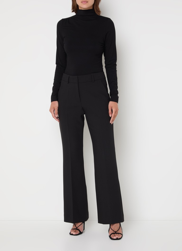 Top Claudia Sträter con colletto ed elasticizzato