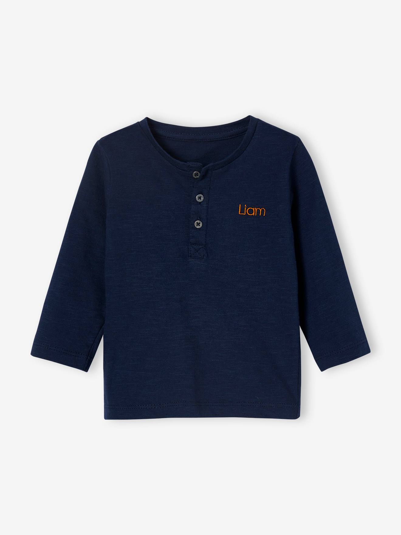T-shirt tunisien bébé garçon BASICS personnalisable encre