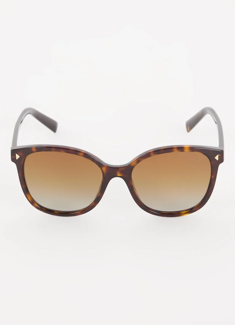 Prada Butterfly polarisierte Sonnenbrille PR22ZS