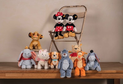 Disney Originals I-Aah, 25 cm, mittelblau