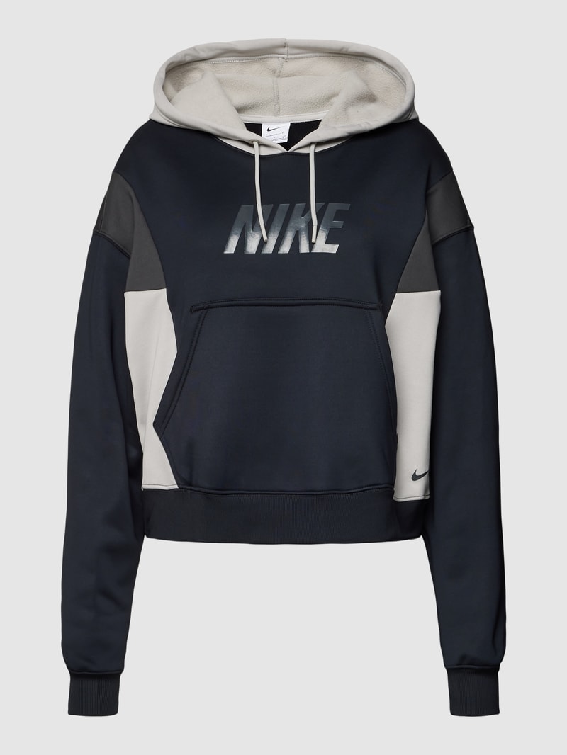 Hoodie mit Känguru-Tasche Modell 'ALL TIME' in schwarz