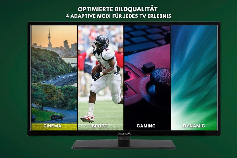 Hanseatic 32H800HDS LED-Fernseher (80 cm/32 Zoll, HD ready, Android TV, Smart-TV)