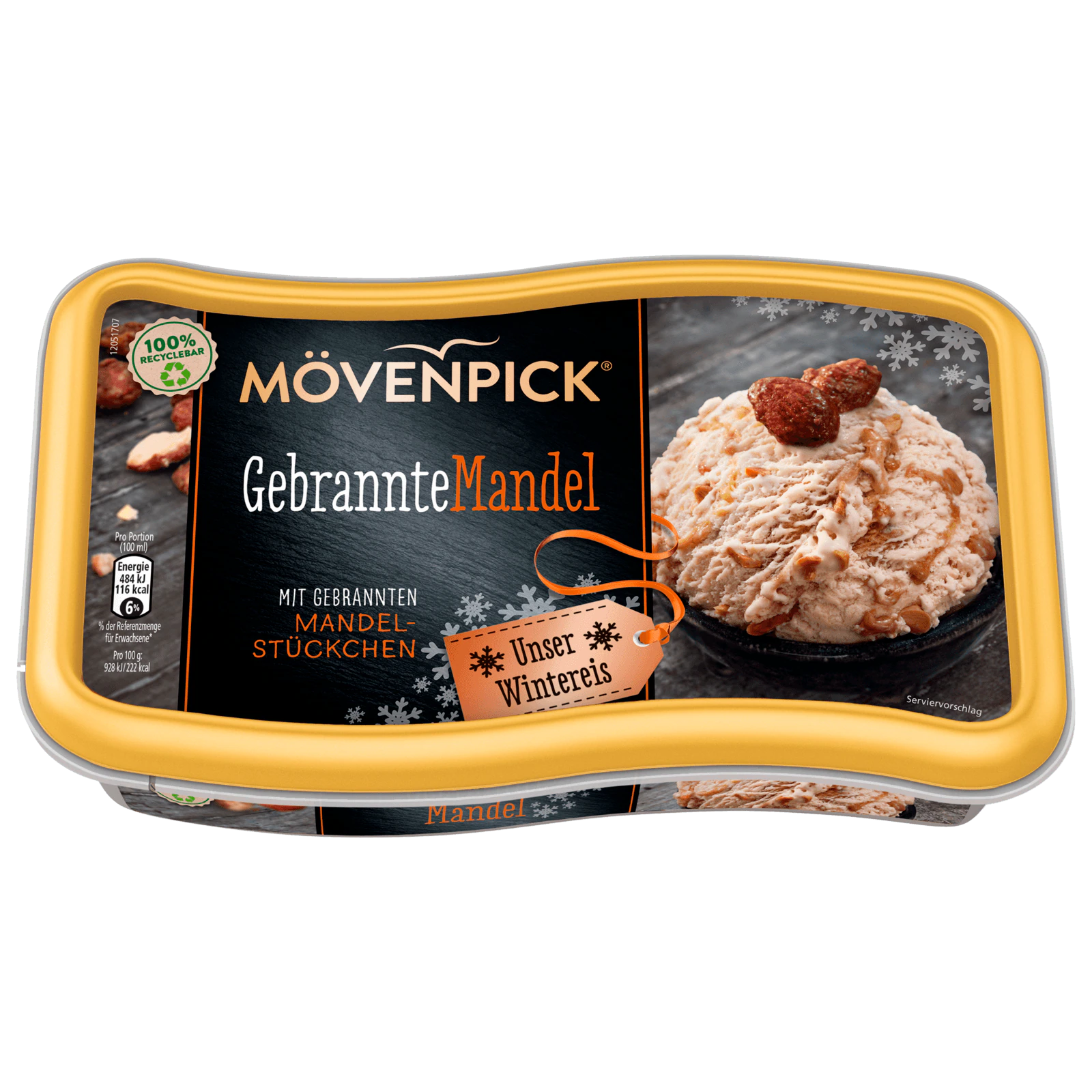Mövenpick Eis Gebrannte Mandel 850ml