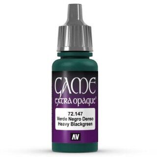 Game Color Extra Opaque Heavy Blackgreen 17 ml (72147)