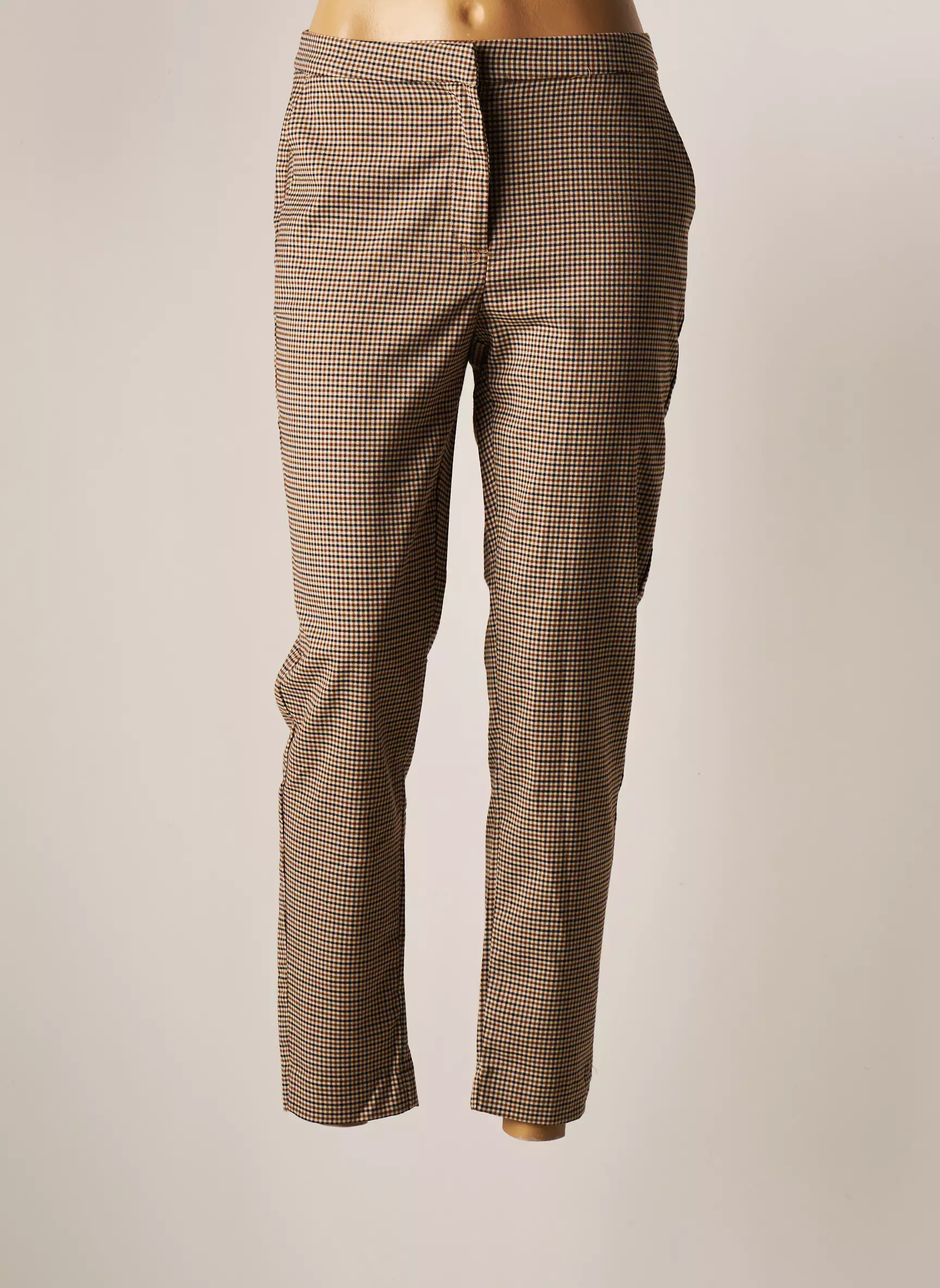 Vero Moda Pantalons Chino Femme couleur marron