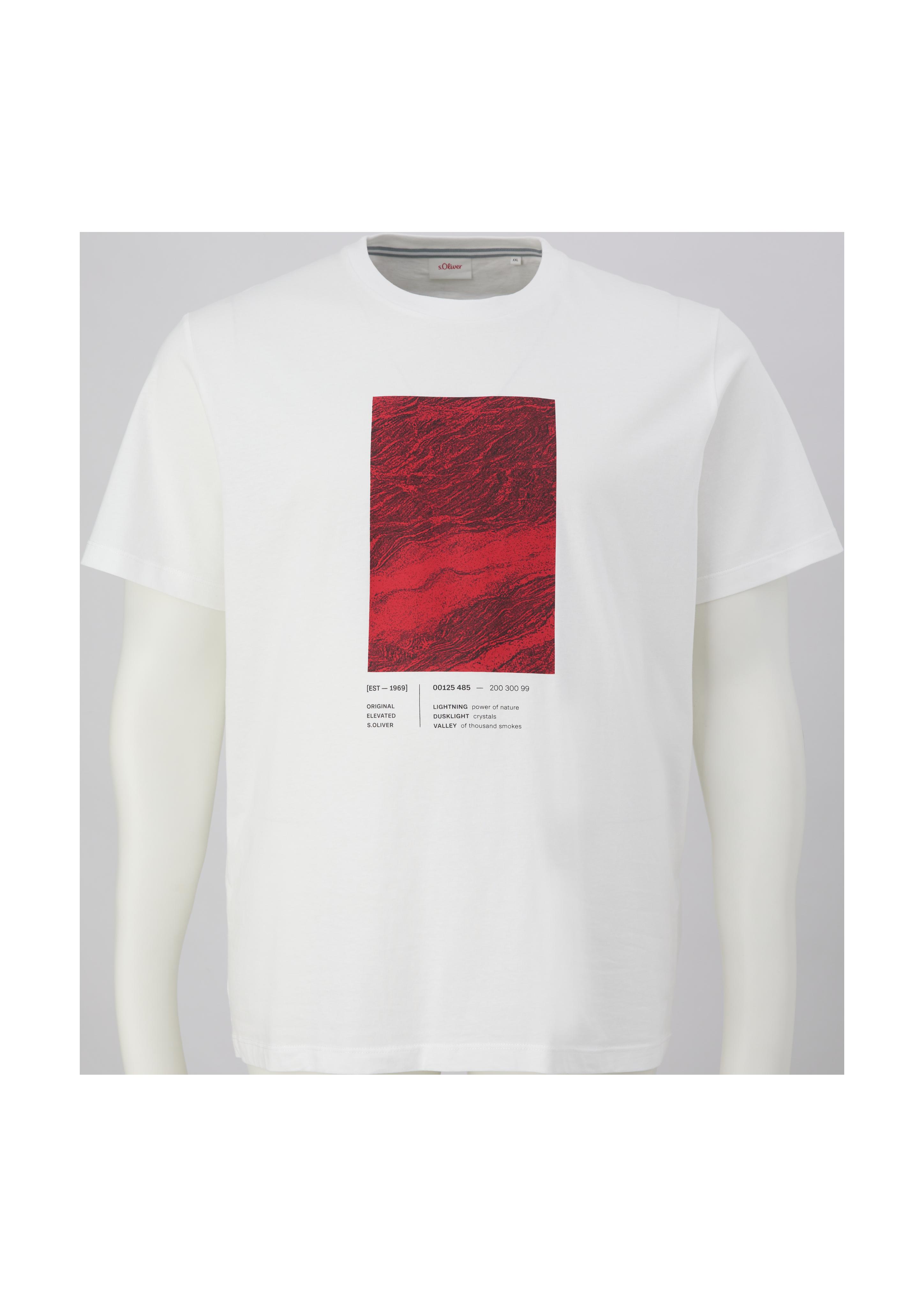 T-Shirt mit Frontprint  2143249-01D1