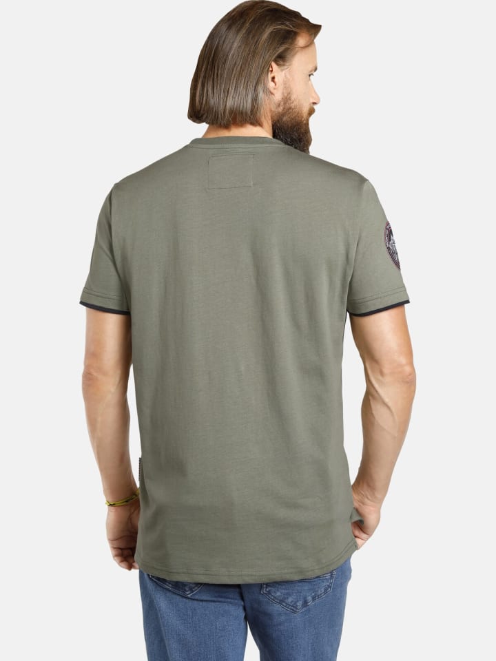 Jan Vanderstorm T-Shirt SÖLVE in oliv günstig kaufen
