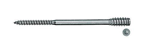 Fischer 59062 Distansskruv ASL 6 x 100 elförzinkat stål 100 stycken