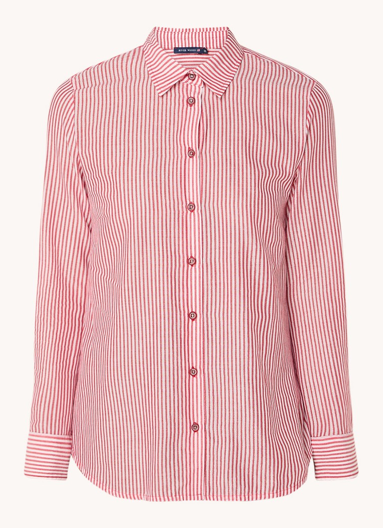 Bluză River Woods cu dungi lurex