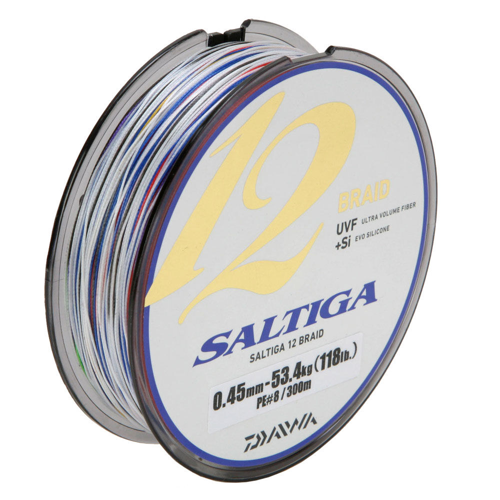 Daiwa Saltiga 12 gijų pintas valas, EX 2.0, 300 m ritė