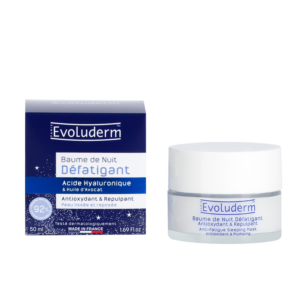 evoluderm Baume de nuit Baume de Nuit Défatigant Antioxydant & Repulpant - 50 ml