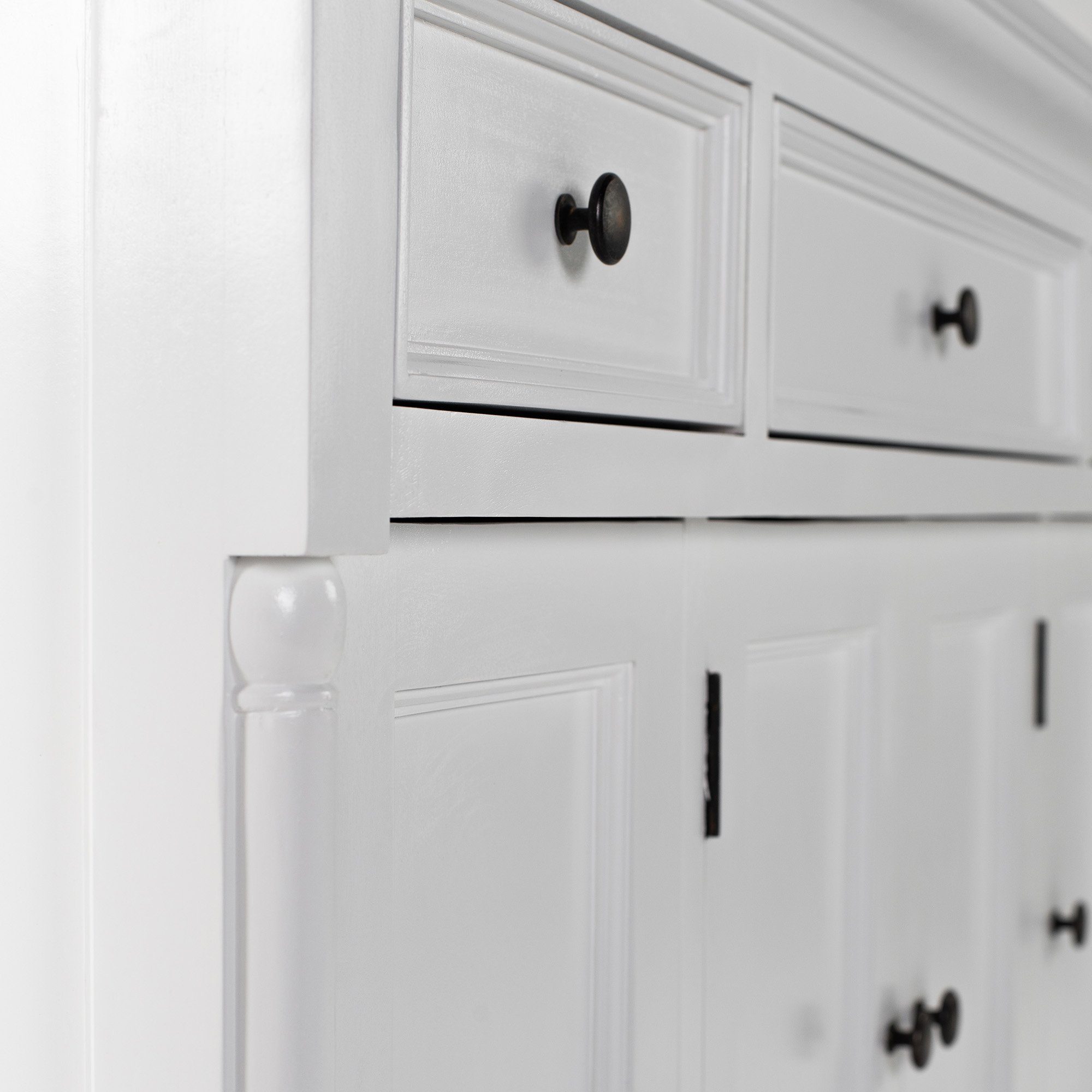 Novasolo Buffet Provence Buffetschrank mit 4 Türen und 3 Schubladen