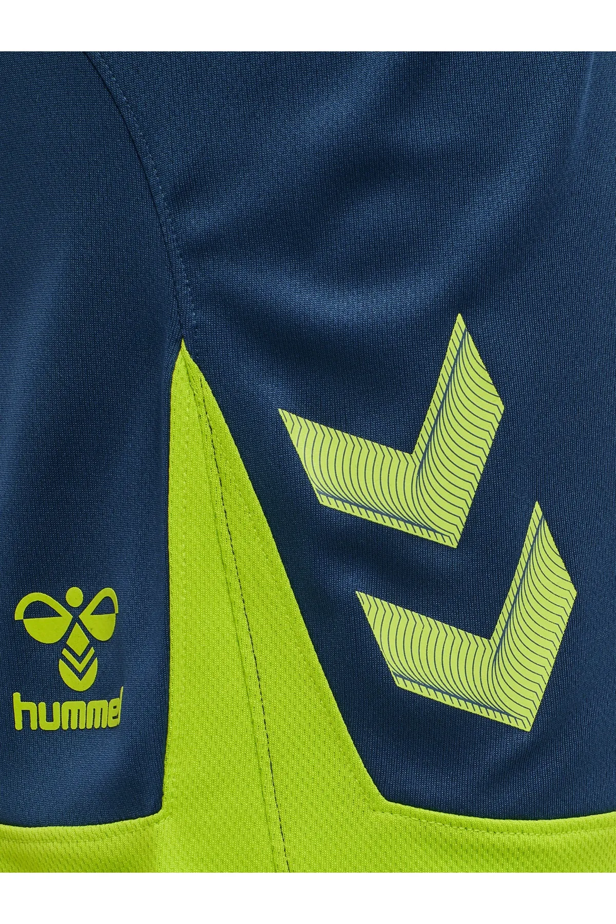 hummel  Kurze Sporthose - Blau - Mittlerer Bund