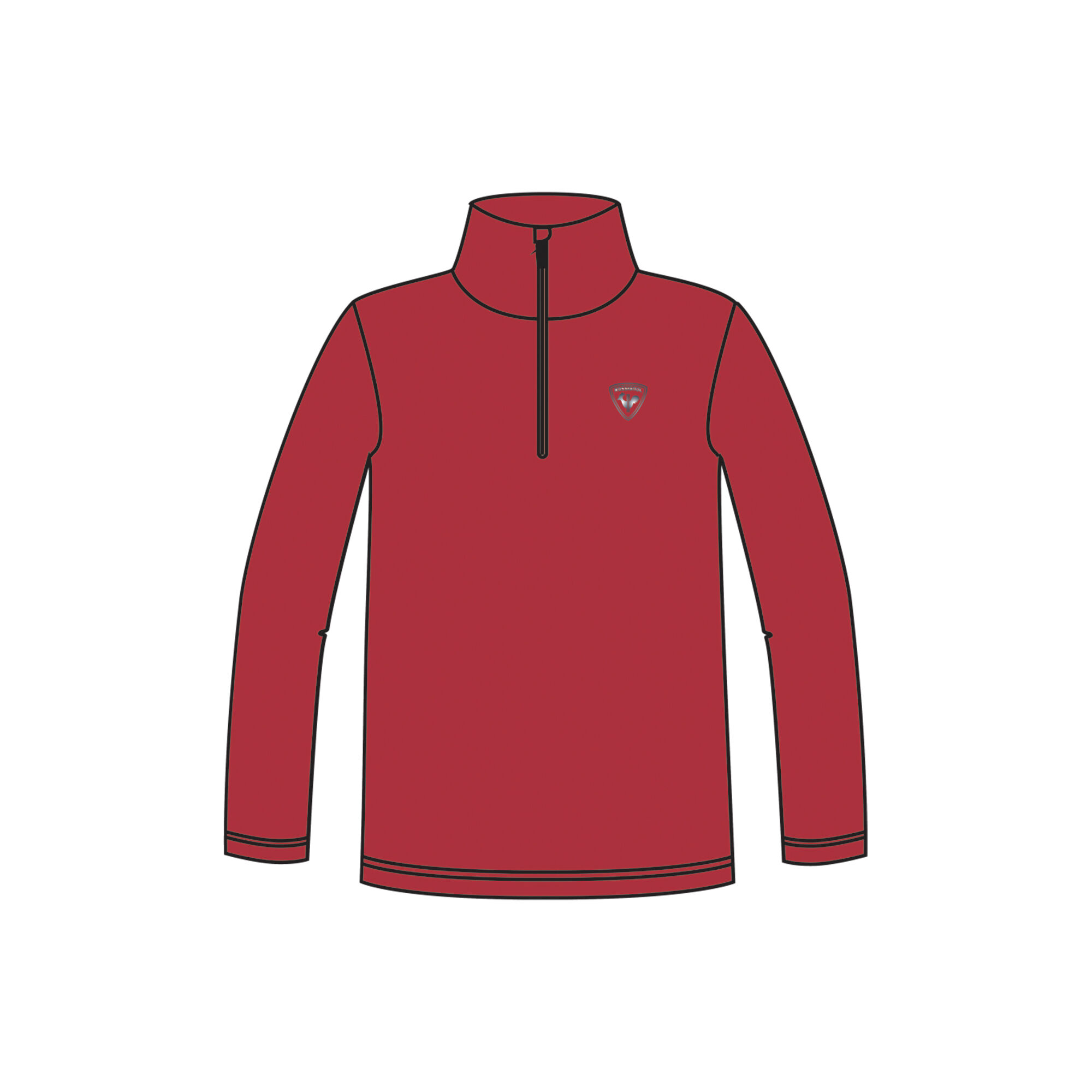 Haut en polaire demi-zip Garçon