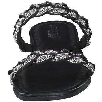 Leone Pantolette in schwarz