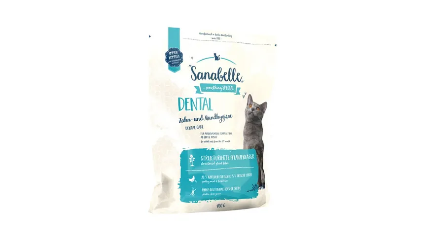 Sanabelle Katzentrockenfutter Dental 400 g 400 g