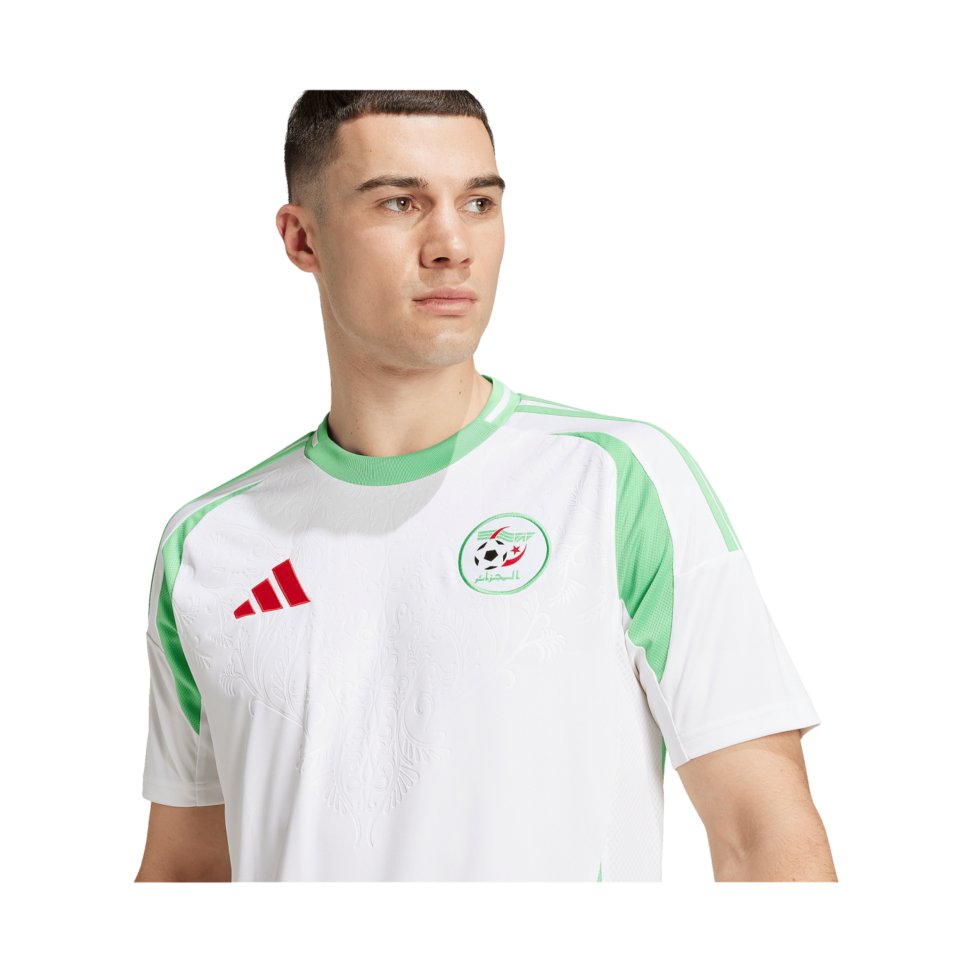adidas Algerien Trikot Home 2024 Weiss