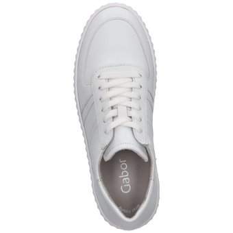 Gabor Plateau Sneaker in weiß