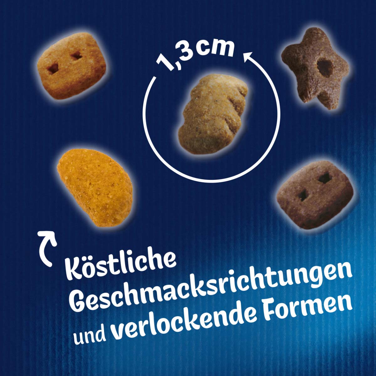FELIX KnabberMix Dreikäsehoch Katzensnack bunter Mix