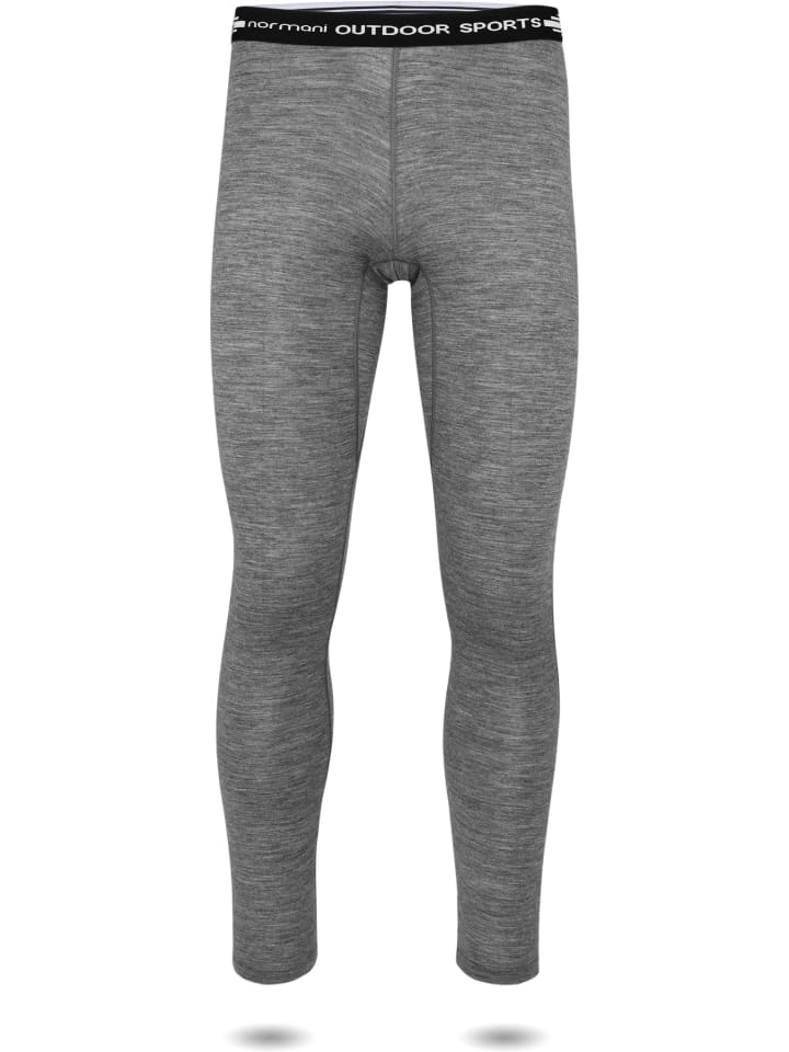 Normani Outdoor Sports Herren Merino Unterwäsche-Set Melbourne/Sydney in Grau günstig kaufen