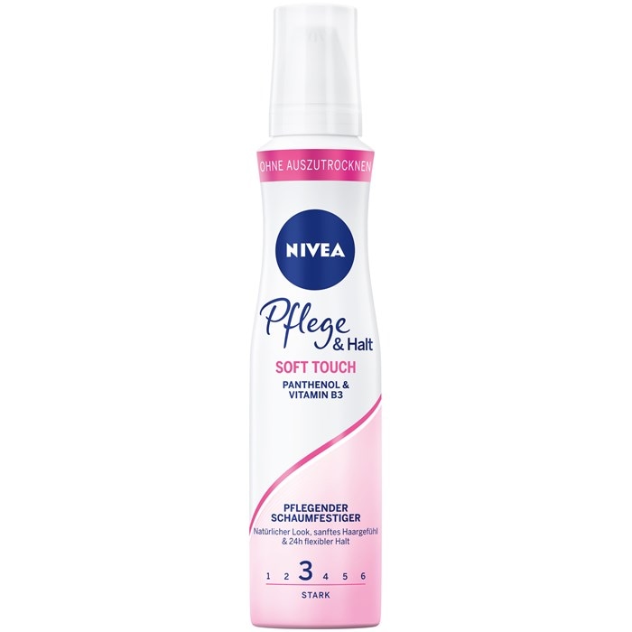 Pflege & Halt Soft Touch Pflegender Schaumfestiger Stark