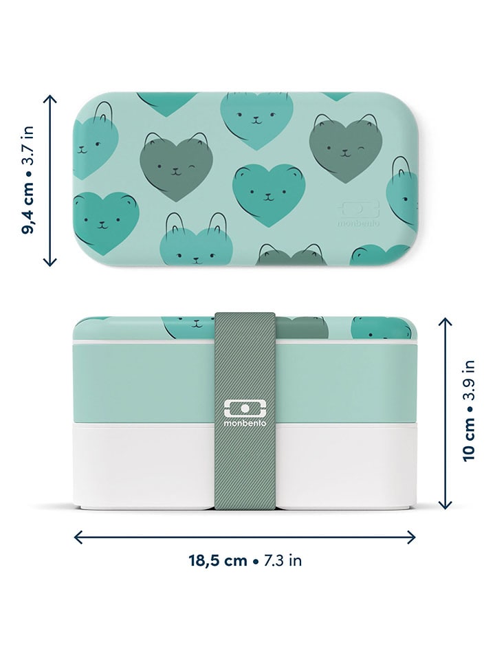 Monbento Lunchbox in Mint/ Weiß - 1 l günstig kaufen onesize