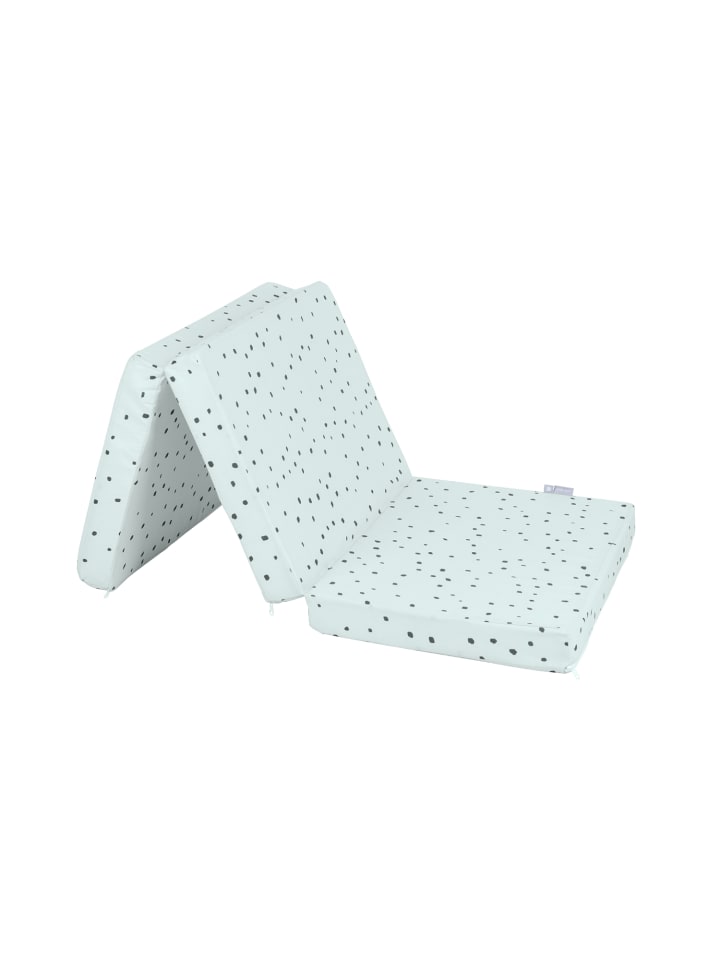 Kikkaboo Babybett-Faltmatratze Bear in grün günstig kaufen 60x120 cm