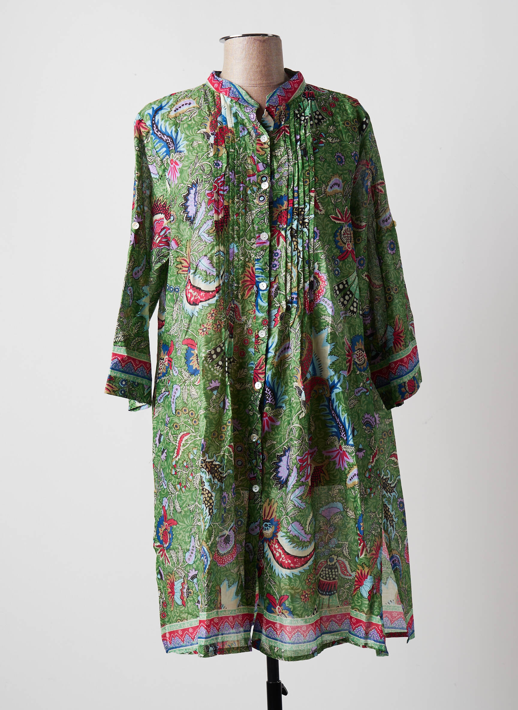 Bagatelle France Tuniquemanchelongue Femme couleur vert