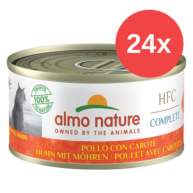 Sparpaket Almo Nature HFC Complete 24 x 70 g