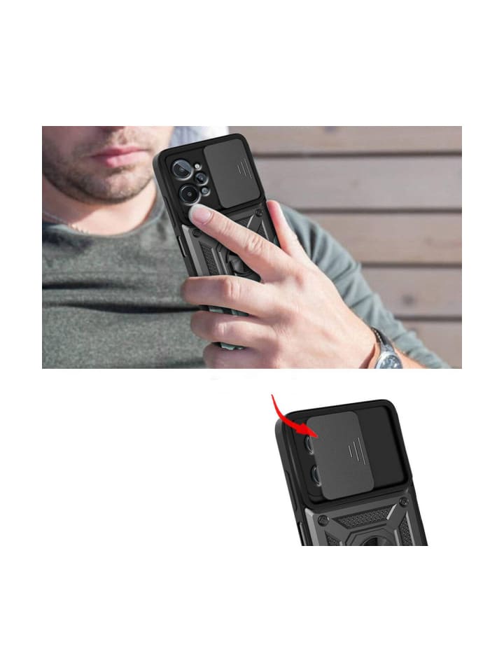 COFI 1453 CamShield Armor Hülle kompatibelSamsung Galaxy S25 Case in Schwarz günstig kaufen