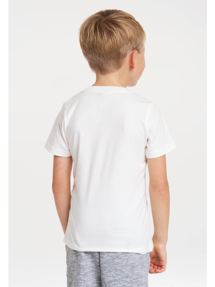 Logoshirt T-Shirt Sendung mit der Maus - Maus & Elefant in altweiss günstig kaufen