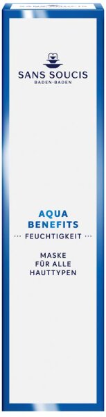 Sans Soucis Moisture Aqua Benefits Gesichtsmaske
