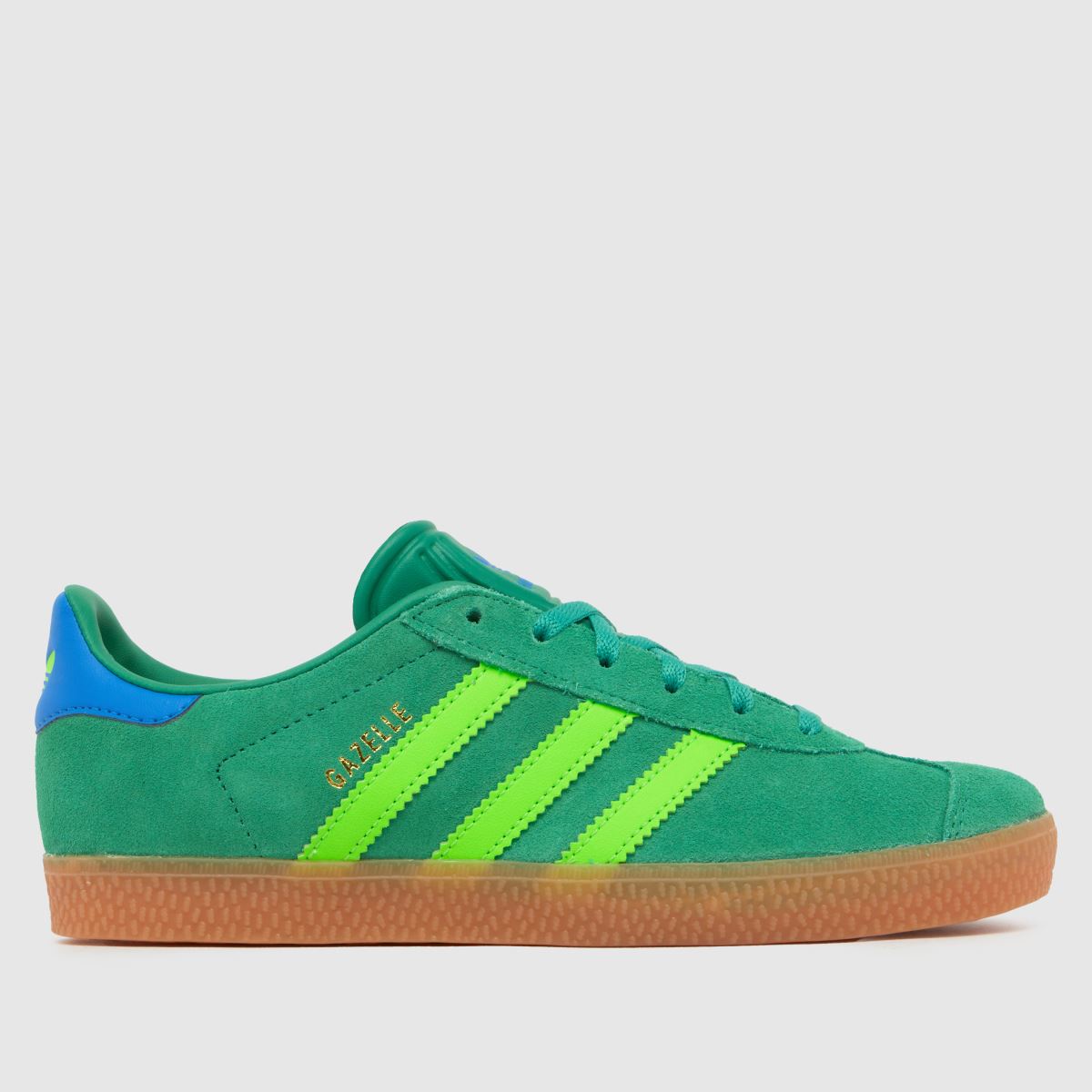adidas zöld multifunkciós Gazelle fiú ifjúsági cipők