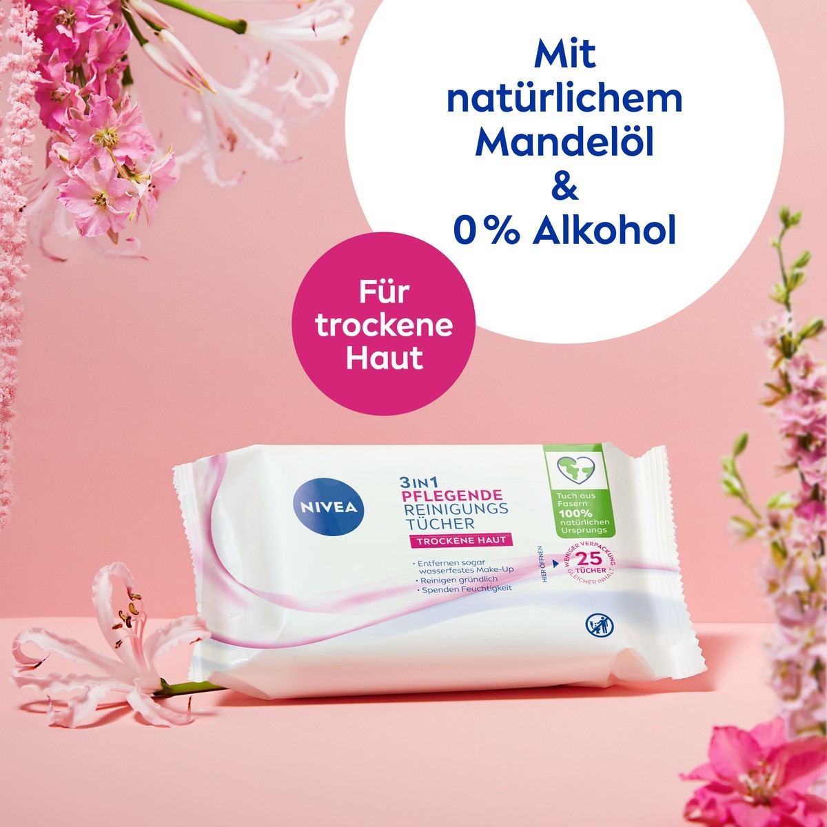 Pflegende Reinigungstücher