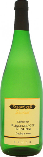 2022 Durbacher Klingelberger Riesling 1,0 L - Weinhaus Schwörer