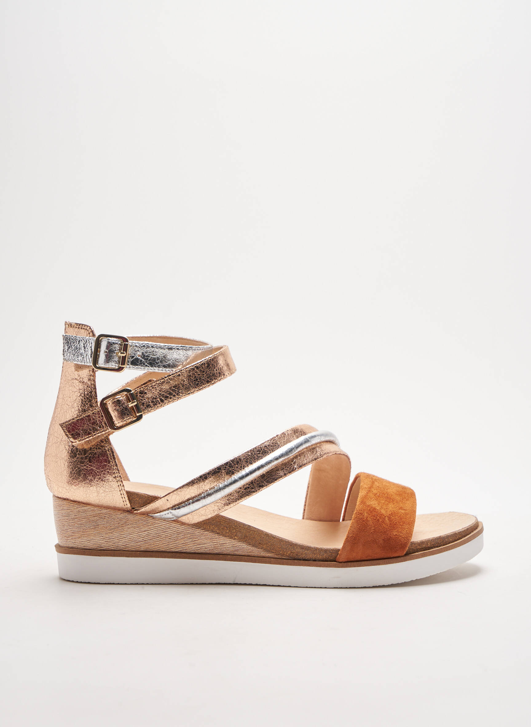Fugitive By Francesco Rossi Sandales Nu Pieds Femme couleur marron