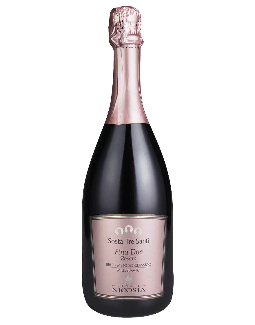 Etna DOC Metodo Classico Rosato Brut Sosta Tre Santi 2020 Nicosia 0,75 ℓ