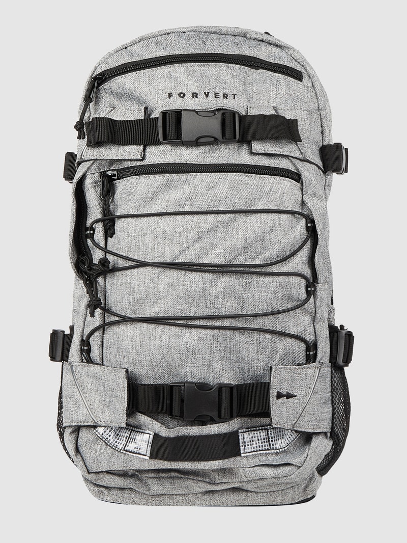 Rucksack in Melange-Optik Modell 'Louis' in hellgelb meliert